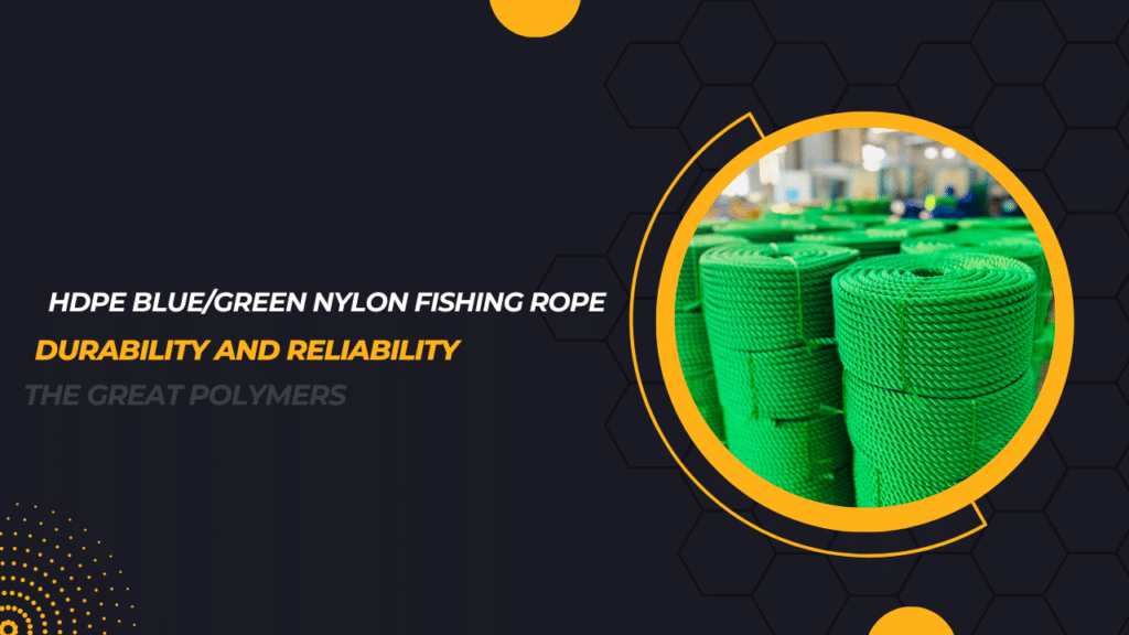 HDPE Blue/Green Nylon Fishing Rope